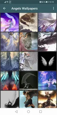 Angels Wallpapers android App screenshot 1